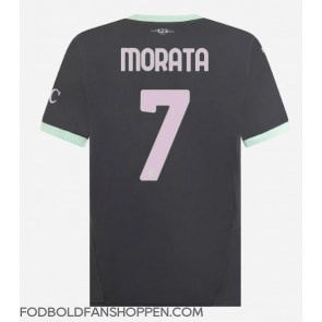 AC Milan Alvaro Morata #7 Tredjetrøje 2024-25 Kortærmet